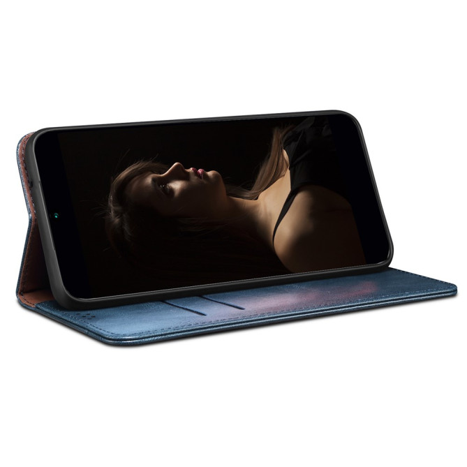 Housse Samsung Galaxy A37 Crazy Horse avec Support BRIA