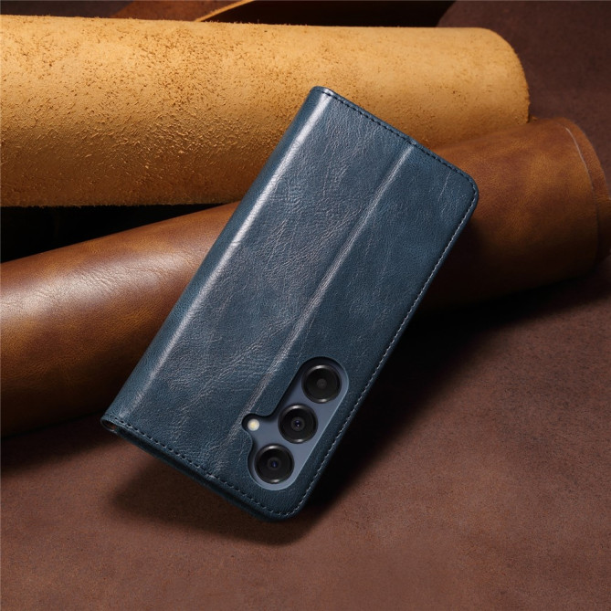 Housse Samsung Galaxy A37 Crazy Horse avec Support BRIA