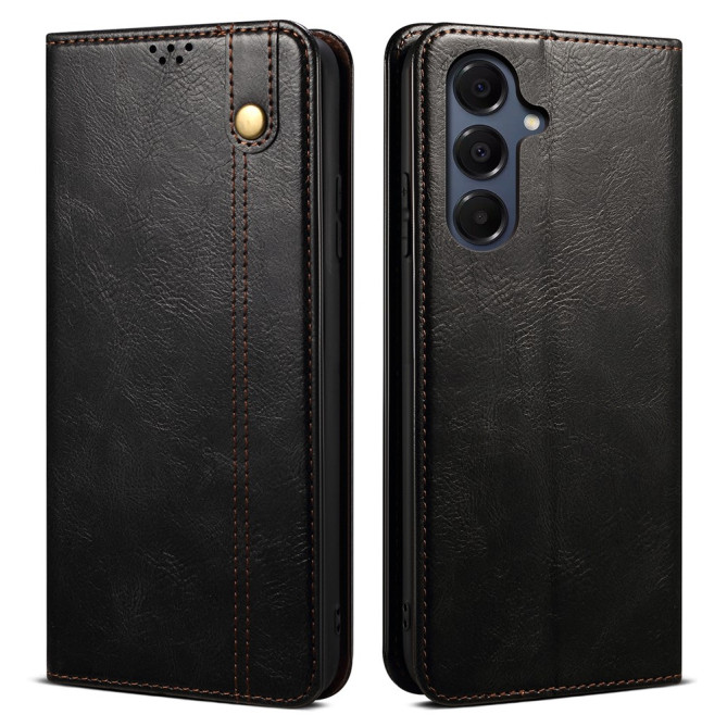 Housse Samsung Galaxy A37 Crazy Horse avec Support BRIA