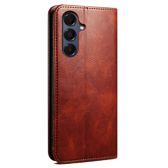 Housse Samsung Galaxy A37 Crazy Horse avec Support BRIA