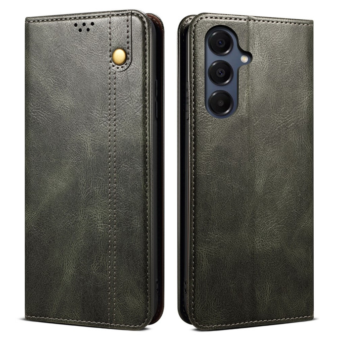 Housse Samsung Galaxy A37 Crazy Horse avec Support BRIA