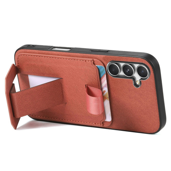 Coque Samsung Galaxy A37 Tissu avec Support BRIA