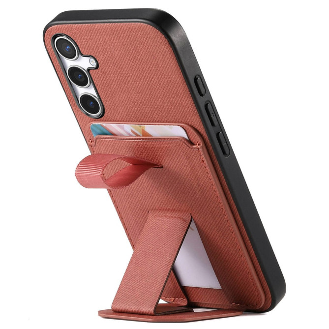 Coque Samsung Galaxy A37 Tissu avec Support BRIA