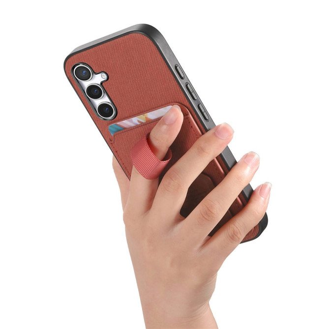 Coque Samsung Galaxy A37 Tissu avec Support BRIA