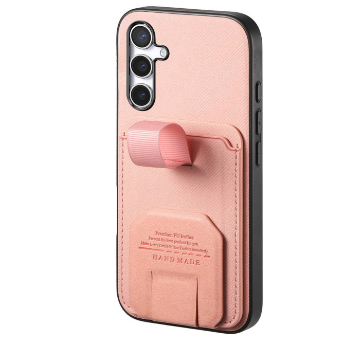 Coque Samsung Galaxy A37 Tissu avec Support BRIA