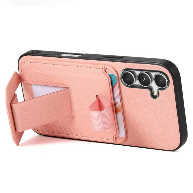 Coque Samsung Galaxy A37 Tissu avec Support BRIA