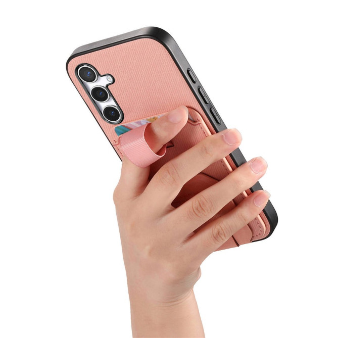 Coque Samsung Galaxy A37 Tissu avec Support BRIA