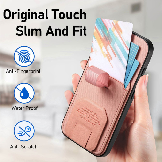 Coque Samsung Galaxy A37 Tissu avec Support BRIA