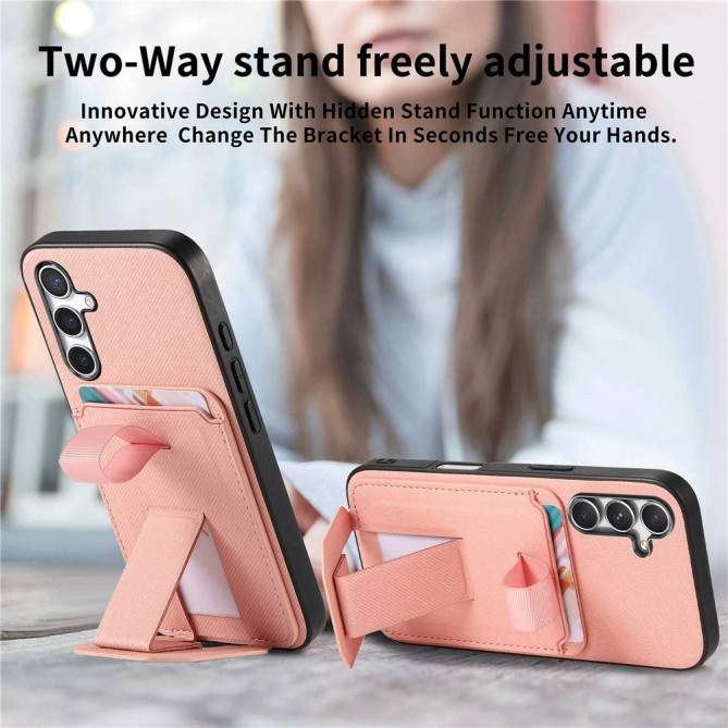 Coque Samsung Galaxy A37 Tissu avec Support BRIA