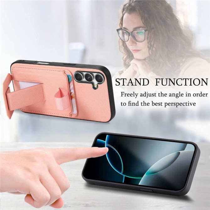 Coque Samsung Galaxy A37 Tissu avec Support BRIA