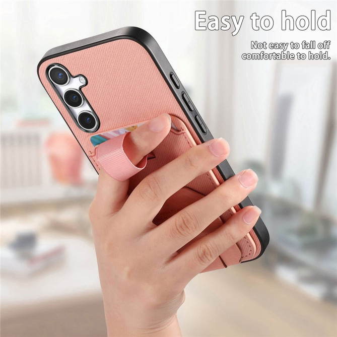 Coque Samsung Galaxy A37 Tissu avec Support BRIA