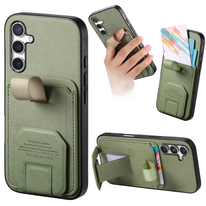 Coque Samsung Galaxy A37 Tissu avec Support BRIA