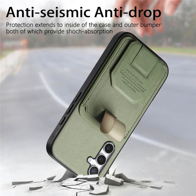 Coque Samsung Galaxy A37 Tissu avec Support BRIA