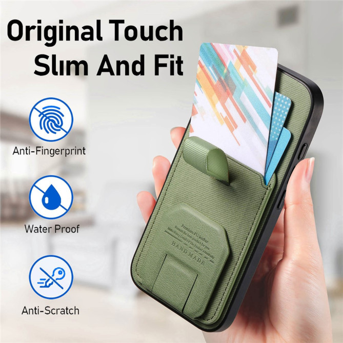 Coque Samsung Galaxy A37 Tissu avec Support BRIA