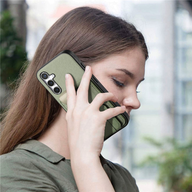 Coque Samsung Galaxy A37 Tissu avec Support BRIA