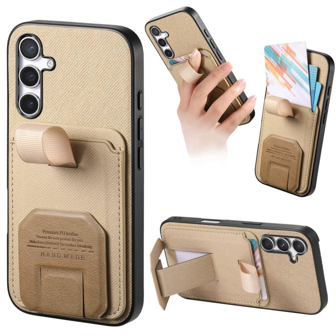 Coque Samsung Galaxy A37 Tissu avec Support BRIA