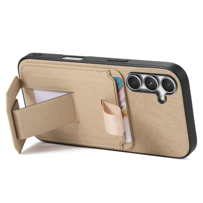 Coque Samsung Galaxy A37 Tissu avec Support BRIA