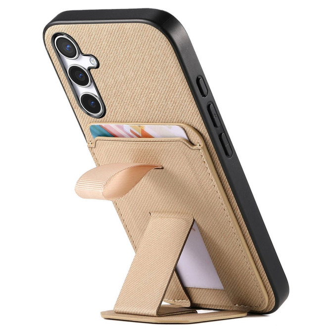 Coque Samsung Galaxy A37 Tissu avec Support BRIA