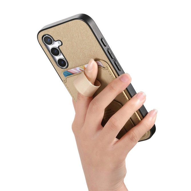 Coque Samsung Galaxy A37 Tissu avec Support BRIA