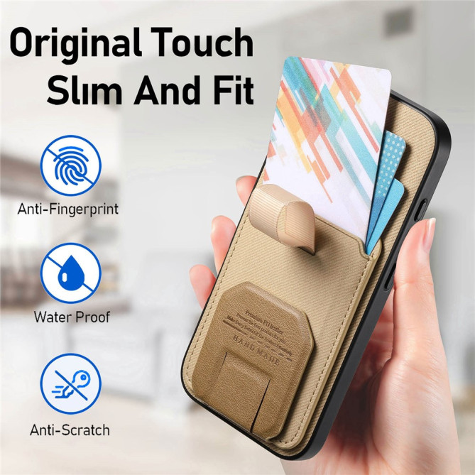 Coque Samsung Galaxy A37 Tissu avec Support BRIA