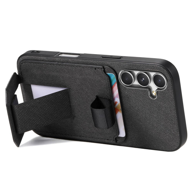 Coque Samsung Galaxy A37 Tissu avec Support BRIA