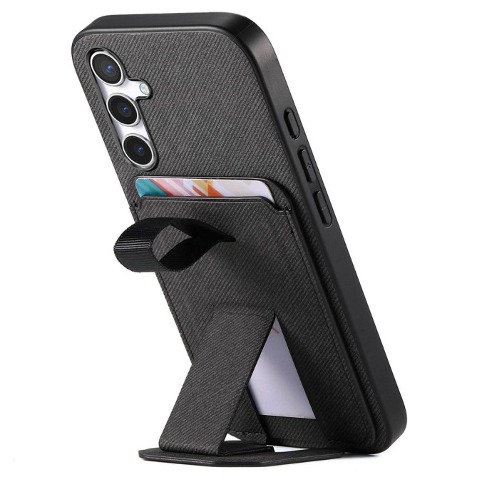 Coque Samsung Galaxy A37 Tissu avec Support BRIA