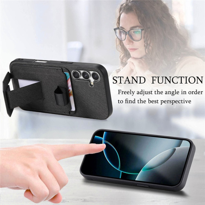 Coque Samsung Galaxy A37 Tissu avec Support BRIA