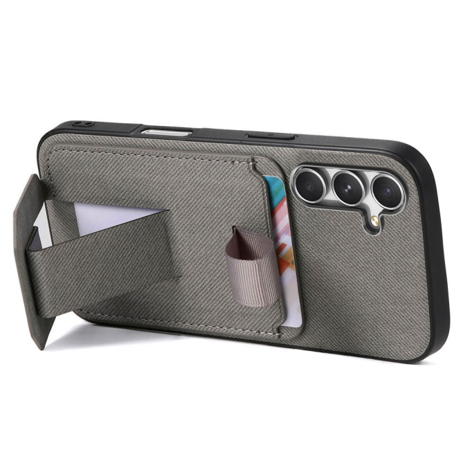 Coque Samsung Galaxy A37 Tissu avec Support BRIA