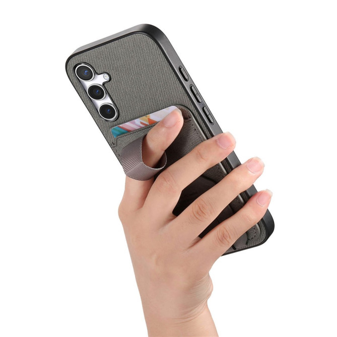 Coque Samsung Galaxy A37 Tissu avec Support BRIA