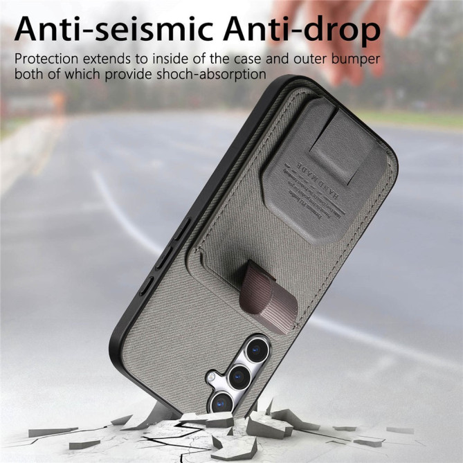 Coque Samsung Galaxy A37 Tissu avec Support BRIA