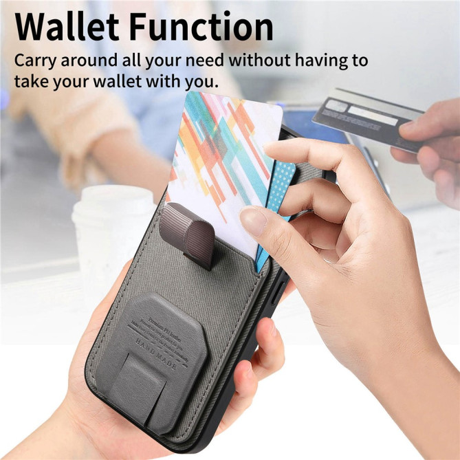 Coque Samsung Galaxy A37 Tissu avec Support BRIA