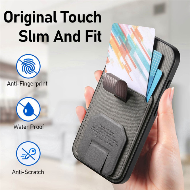 Coque Samsung Galaxy A37 Tissu avec Support BRIA