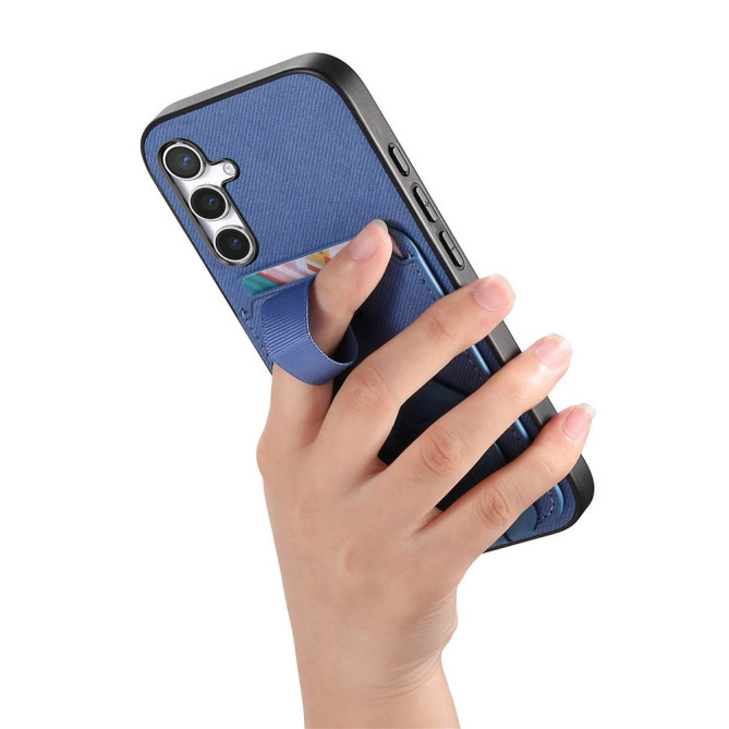 Coque Samsung Galaxy A37 Tissu avec Support BRIA