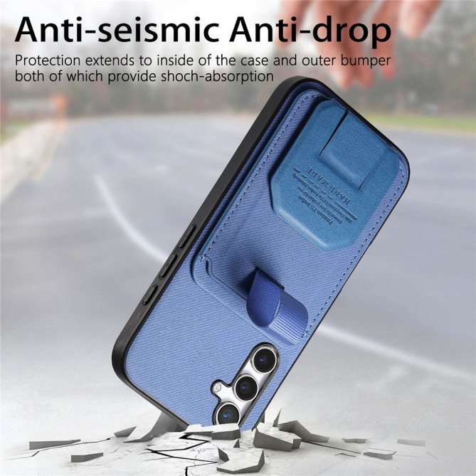 Coque Samsung Galaxy A37 Tissu avec Support BRIA