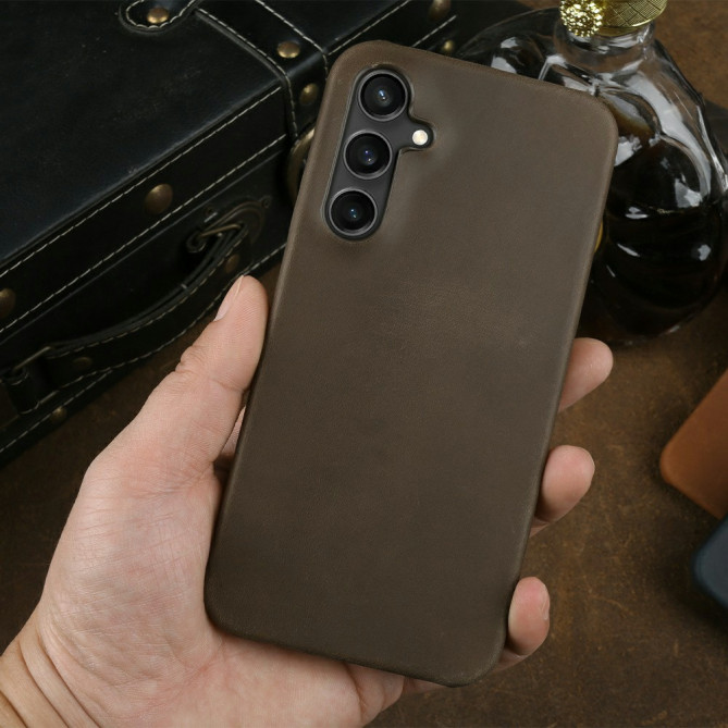 Coque Samsung Galaxy A37 Cuir Véritable