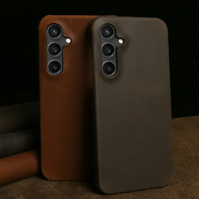 Coque Samsung Galaxy A37 Cuir Véritable