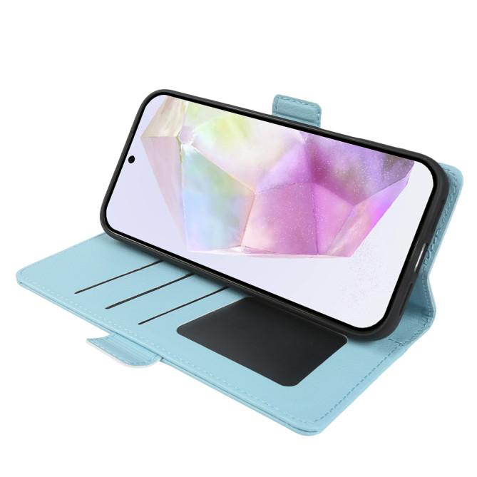 Housse Samsung Galaxy A37 Litchi avec Support BRIA