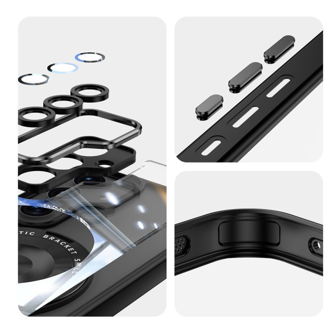 Coque Samsung Galaxy A37 TPU + PC avec Support ELVA