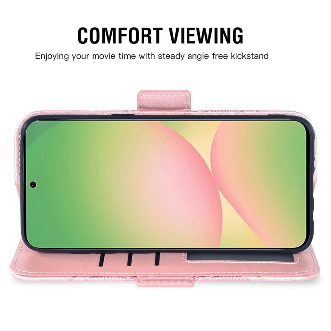 Housse Samsung Galaxy A37 Pivoine avec Dragonne CARA