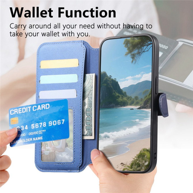 Housse Samsung Galaxy A37 Tissu RFID