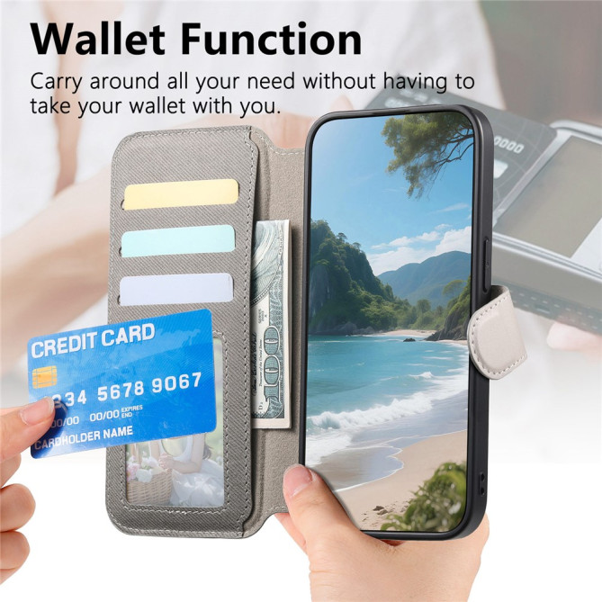 Housse Samsung Galaxy A37 Tissu RFID