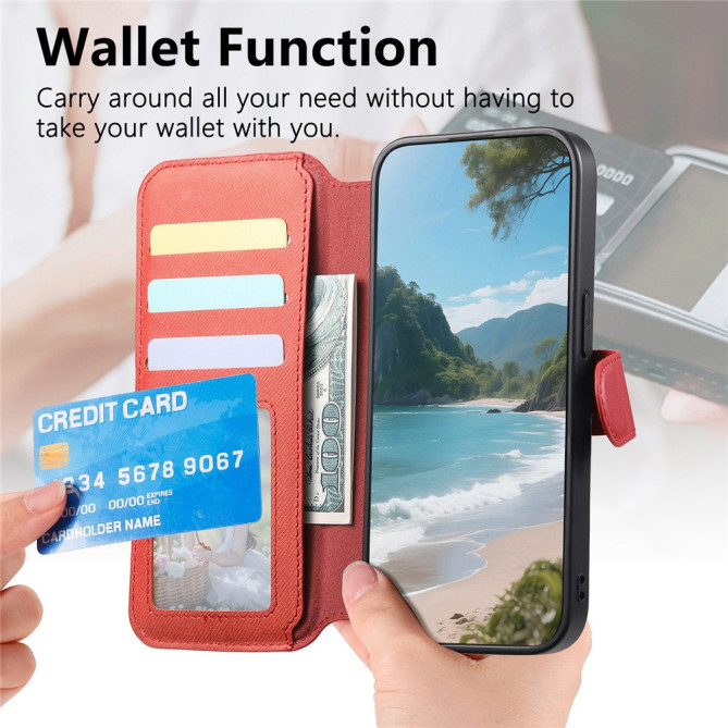 Housse Samsung Galaxy A37 Tissu RFID