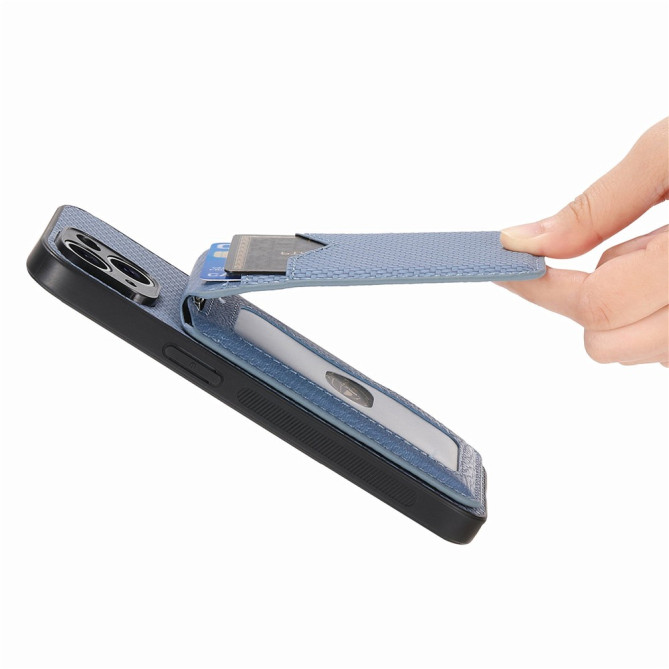 Coque Samsung Galaxy A37 Fibre de Carbone Détachable