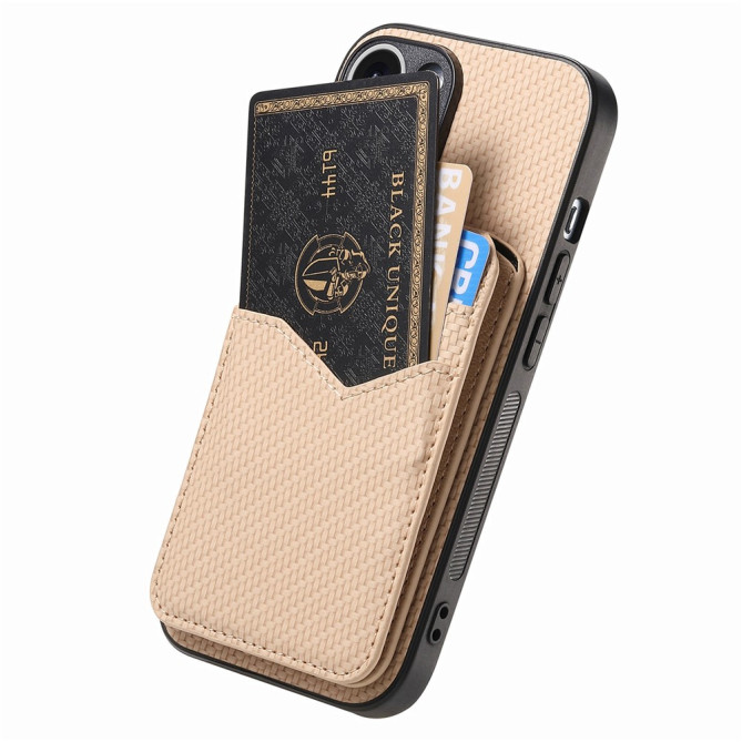 Coque Samsung Galaxy A37 Fibre de Carbone Détachable