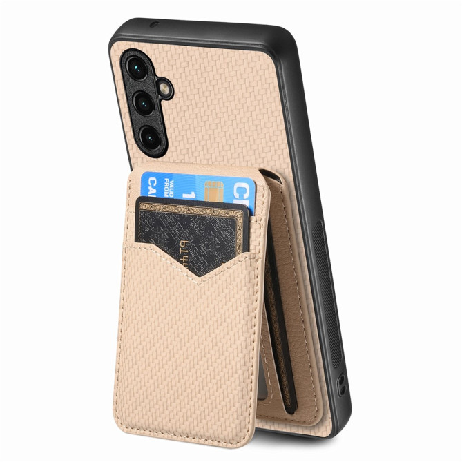 Coque Samsung Galaxy A37 Fibre de Carbone Détachable