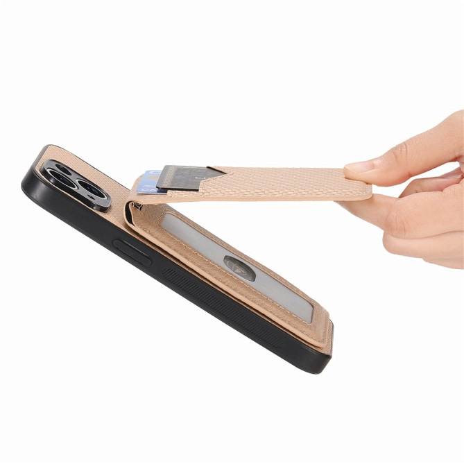 Coque Samsung Galaxy A37 Fibre de Carbone Détachable