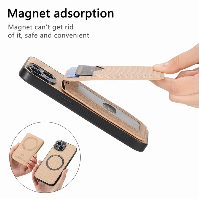 Coque Samsung Galaxy A37 Fibre de Carbone Détachable