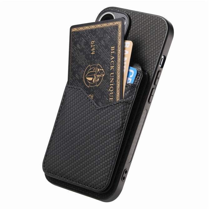 Coque Samsung Galaxy A37 Fibre de Carbone Détachable