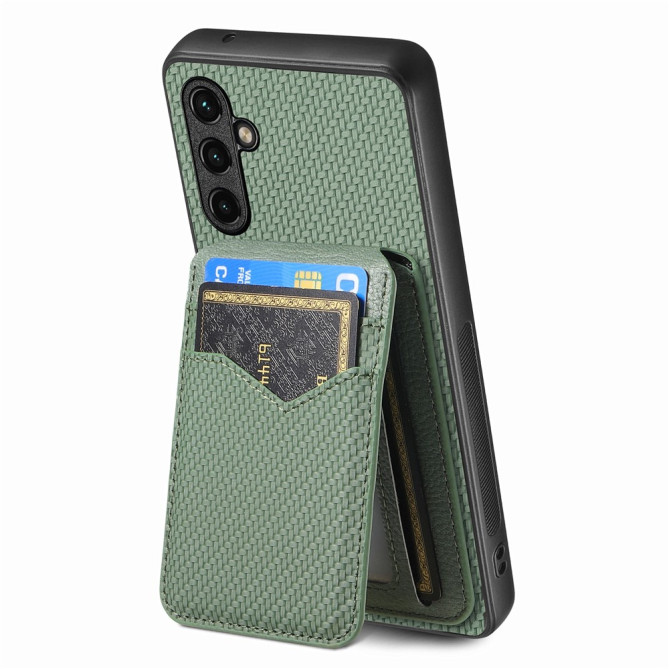 Coque Samsung Galaxy A37 Fibre de Carbone Détachable
