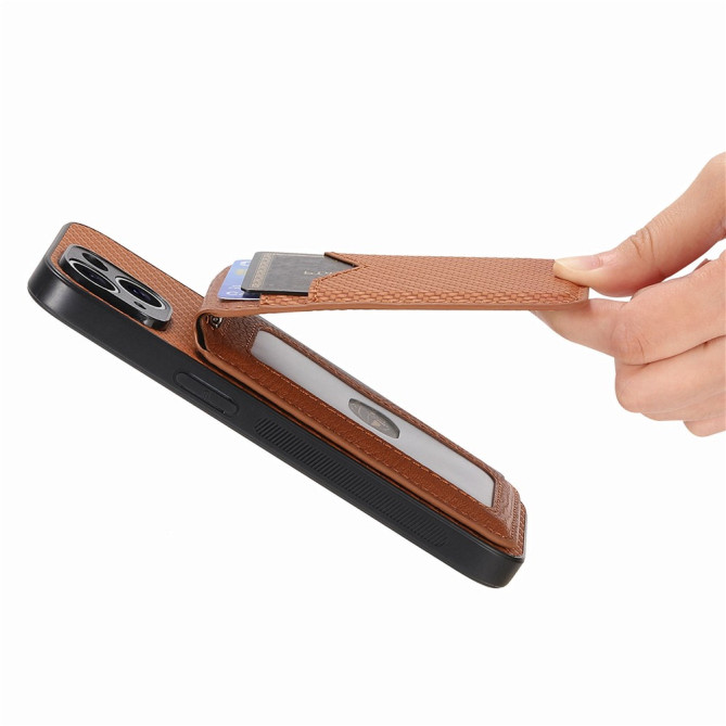 Coque Samsung Galaxy A37 Fibre de Carbone Détachable